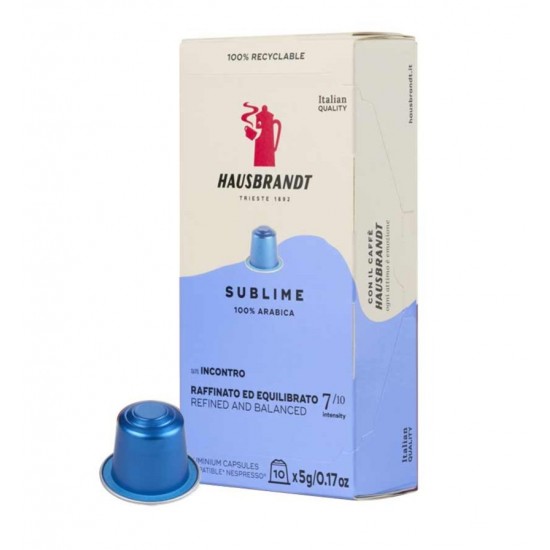Hausbrandt Sublime 100% Arabica Nespresso pods