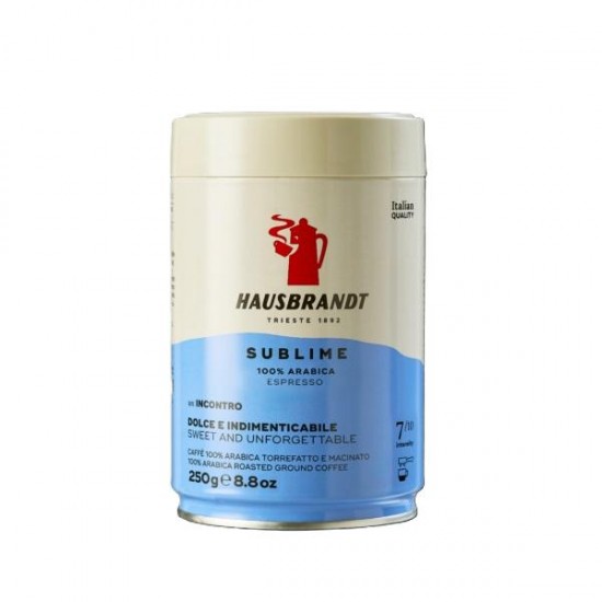 Hausbrandt Sublime 100% Arabica Αλεσμένος Tin 250gr
