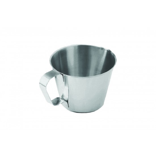 Κύπελλο Inox με Χερούλι για Συλλογή Καφέ 250ml