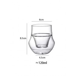 Ποτήρι με διπλότοιχο γυαλί-Βelogia sg 040002 120ml