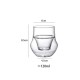 Ποτήρι με διπλότοιχο γυαλί-Βelogia sg 040002 120ml