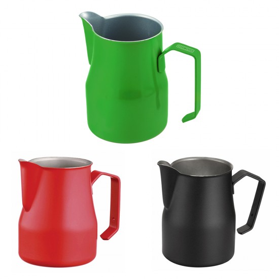 Γαλατιέρα Inox Thick Πράσινο, Μαύρο, Κόκκινο, Belogia mpt 140 450ml