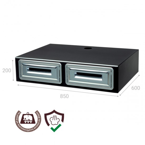 Συρταριέρα για μηχανή espresso Coffee cube AC279 Ronda 