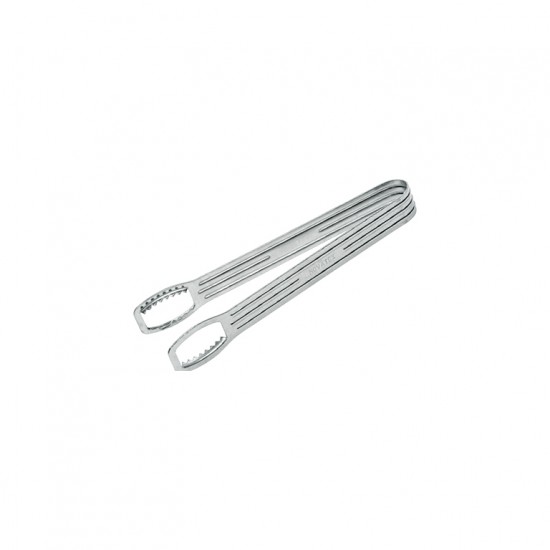 Λαβίδα Πάγου Inox Premium Με Δόντια 16cm