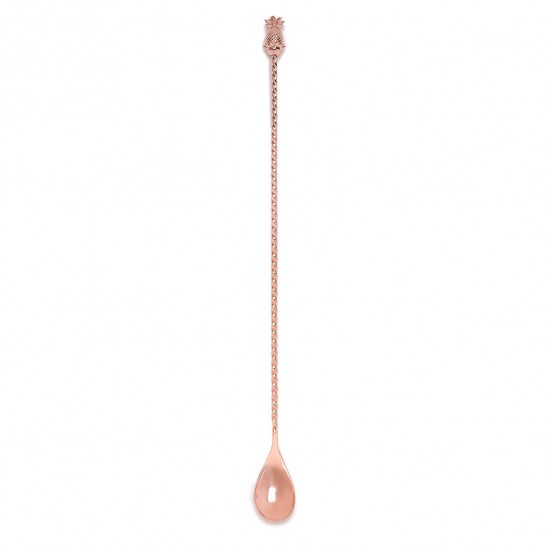 Αναδευτήρας Copper Με Ουρά Ανανά 33cm