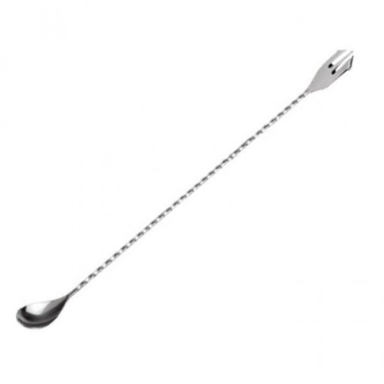 Αναδευτήρας Inox Κουτάλι - Πιρούνι 43cm
