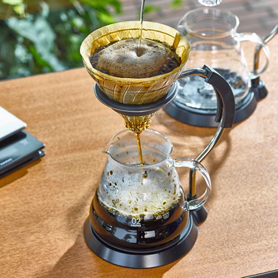 Hario V60 Arm Stand Glass Dripper Set G