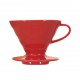 Hario Coffee Dripper 02 Red V60 Ceramic