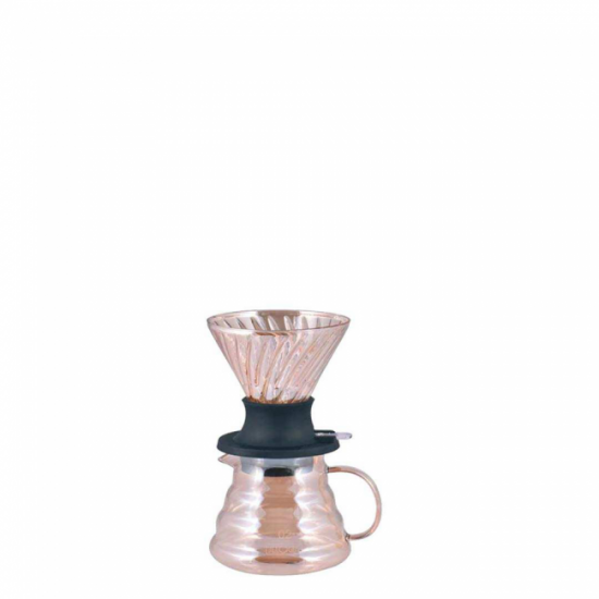 Γυάλινο Coffee Dripper Σετ Κεχριμπάρι Belogia cdga 402013 1- 4cup