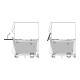 Καρότσι - Αποθήκη Πάγου 112kg EASY CART C110 IΤV