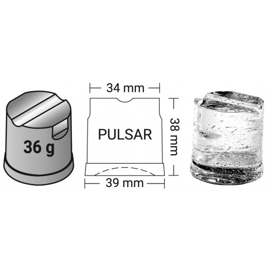 Παγομηχανή με σύστημα μύλου PULSAR 145kg ITV