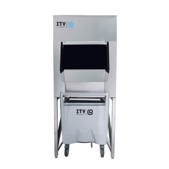 Αποθήκη για Παγομηχανή SCS300 με καρότσι 300+112kg ITV