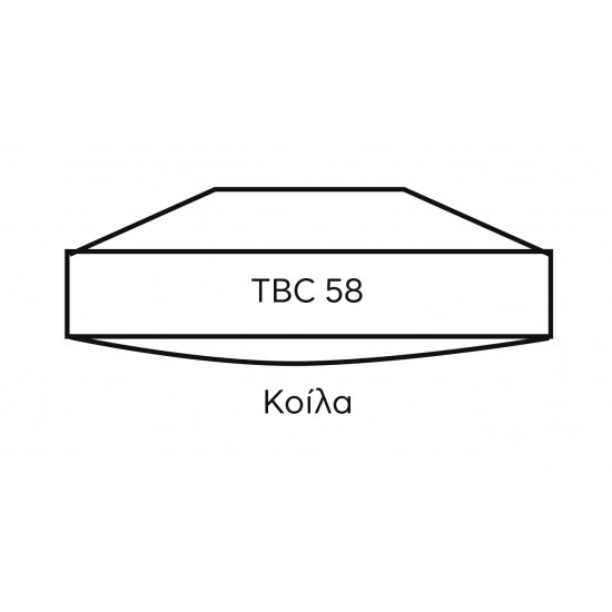 Βάση Κοίλα Πατητηριού Βelogia tbc 285001 ∅58mm 