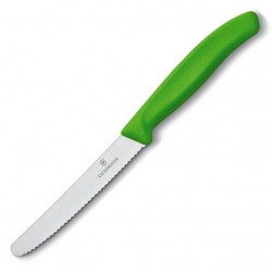 Μαχαίρι Victorinox Οδοντωτό με Στρογγυλεμένη Μύτη 11cm 6.7836