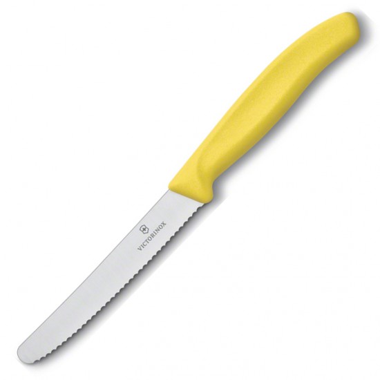Μαχαίρι Victorinox Οδοντωτό με Στρογγυλεμένη Μύτη 11cm 6.7836