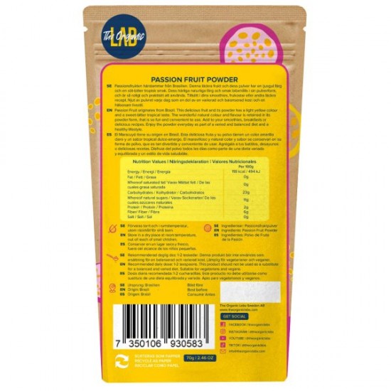 Passion Fruit Σκόνη 70g