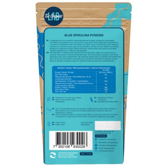 Blue Spirulina Σκόνη 50g