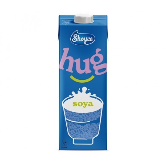Γάλα Σόγιας Hug 1Lt 