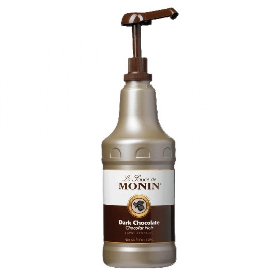 MONIN Μαύρη Σοκολάτα Sauce Syrup 1.89Lt