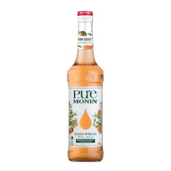 MONIN Pure Ροδάκινο Βερίκοκο 0.7Lt