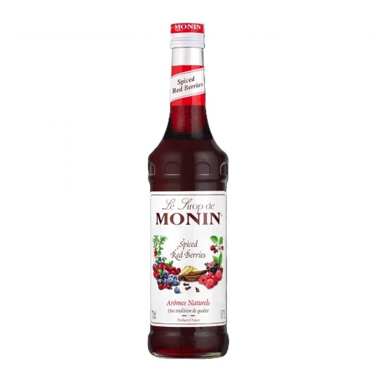 MONIN Σιρόπι με Κόκκινα Μούρα & Μπαχαρικά (Spiced Red Berries) 0.7Lt